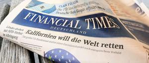 Die "Financial Times Deutschland" erscheint am siebten Dezember zum letzten Mal.