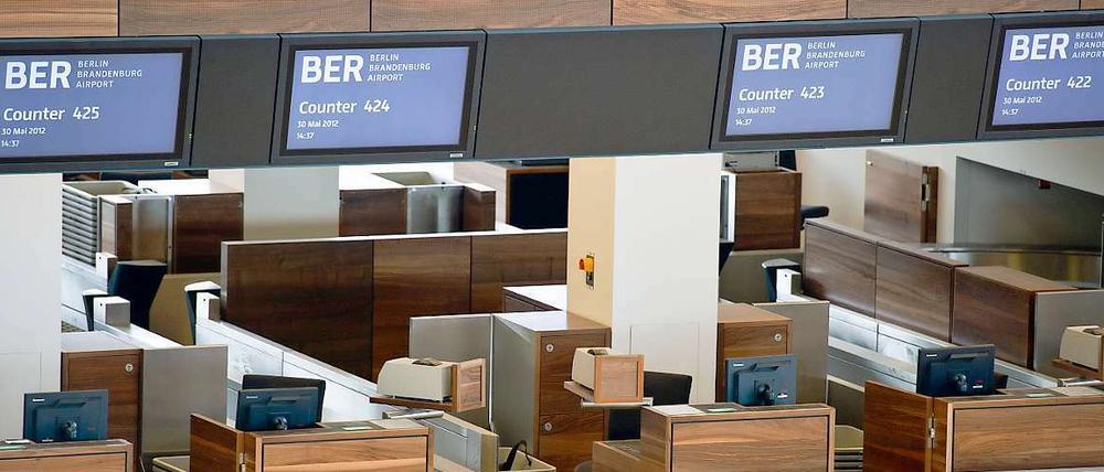 Flughafen BER: Ein Gutachter bezweifelt, dass die Kapazitäten des neuen Airports ausreichen.