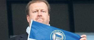 Mann für schlechte Nachrichten. Ingo Schiller verantwortet Herthas Finanzen – und ringt regelmäßig vergeblich um einen ausgeglichenen Hauhalt. 