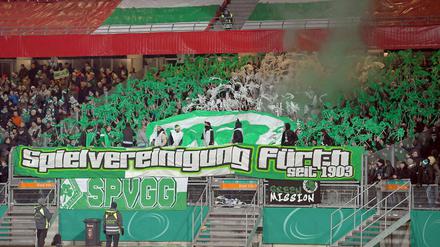 Auswärtssieg: Vor einem Jahr trafen Fürther und Nürnberger zuletzt aufeinander, im DFB-Pokal Achtelfinale in Nürnberg.