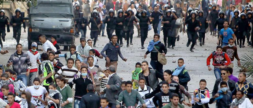 Auseinandersetzungen in der Nähe des Tahrir-Platzes