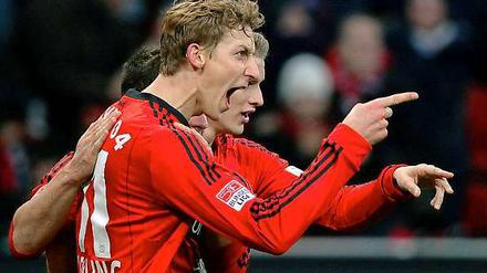 Angriffslustig. Bayer Leverkusen siegt weiter und festigt Platz Zwei.
