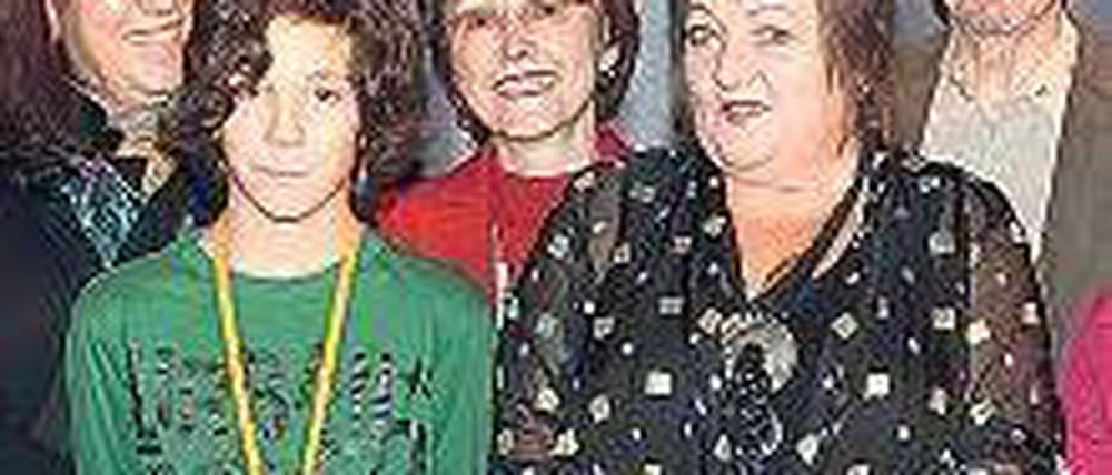 Stelldichein. Tagesspiegel-Leser trafen Marianne Sägebrecht. Foto: Georg Moritz