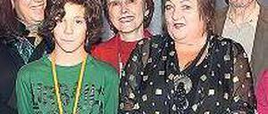 Stelldichein. Tagesspiegel-Leser trafen Marianne Sägebrecht. Foto: Georg Moritz