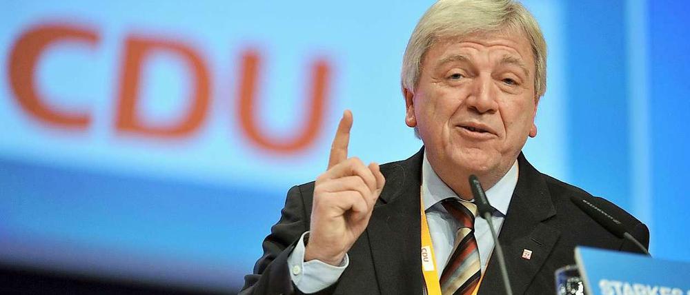Hessens Regierungschef Volker Bouffier (CDU).