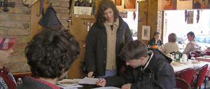 Bersani oder Renzi? In Berlin lebende Italiener nahmen am 2. Dezember an der Vorwahl der Demokratischen Partei (PD) teil.