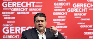 Kampf gegen Altersarmut. SPD-Chef Sigmar Gabriel.