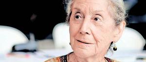 Spiegelt das Politische im Privaten. Nadine Gordimer, Jahrgang 1923, erhielt 1991 den Literaturnobelpreis. 