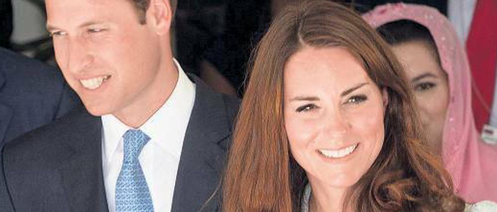 Familienleben im Scheinwerferlicht. Prinz William und Herzogin Catherine. 