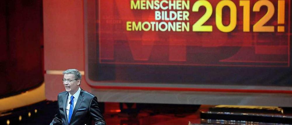 Günther Jauch, womöglich einer der letzten großen Zirkusdirektoren.