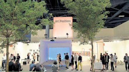 Indoor, outdoor. Die Art Miami Basel ist Treffpunkt für Popstars, Models und Sammler. Foto: Getty Images for Art Basel Miami
