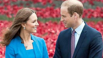 Prinz William und seine Frau  Catherine werden voraussichtlich im April zum zweiten Mal Eltern.
