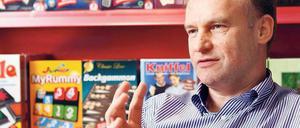 Last Minute. Brettspiele werden meist erst kurz vor Weihnachten gekauft, sagt Axel Kaldenhoven. 