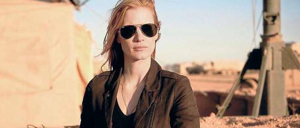 Großer Oscar-Favorit. Jessica Chastain in Kathryn Bigelows Bin-Laden-Drama „Zero Dark Thirty“.