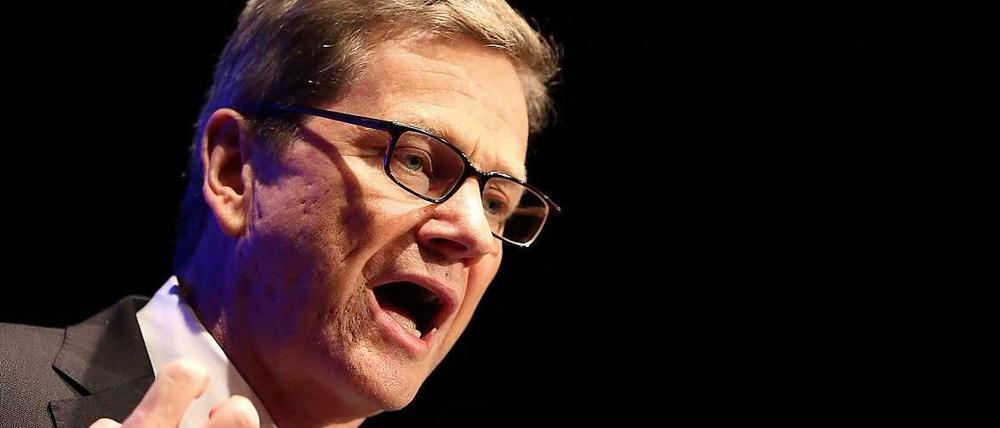 Mit dem nordkoreanischen Botschafter geschimpft: Außenminister Guido Westerwelle (FDP). 