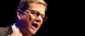 Mit dem nordkoreanischen Botschafter geschimpft: Außenminister Guido Westerwelle (FDP). 