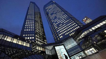 Zentrale der Deutschen Bank in Frankfurt am Main.