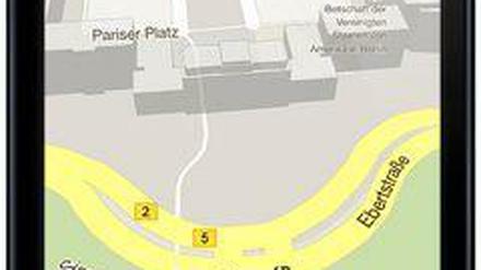 Zurück auf dem iPhone: Googles Kartendienst Google Maps.