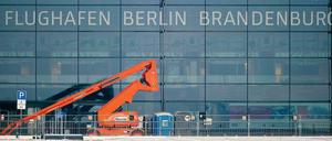 Wann wird hier geflogen? Berlins künftiger Airport BER.