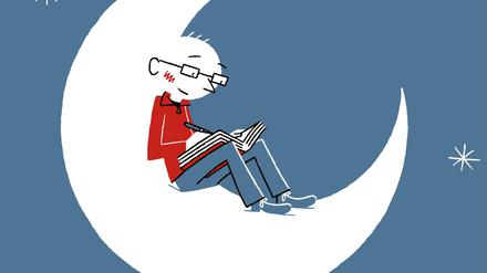 Der Comic-Poet: Ulf K. im Selbstporträt.