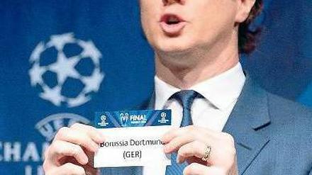 Lose von gestern? Alles reiner Zufall, hieß es auf Nachfrage von Seiten der Uefa.