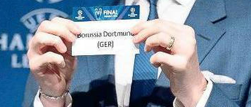 Lose von gestern? Alles reiner Zufall, hieß es auf Nachfrage von Seiten der Uefa.