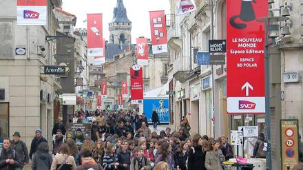Hunderttausende besuchen das Festival in der mittelalterlichen Innenstadt von Angoulême jährlich Ende Januar. Im kommenden Jahr wird es wohl ausfallen.