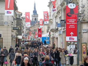 Hunderttausende besuchen das Festival in der mittelalterlichen Innenstadt von Angoulême jährlich Ende Januar. Im kommenden Jahr wird es ausfallen.
