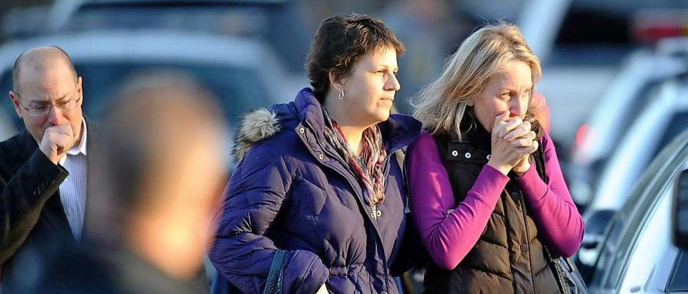 Amerika unter Schock: Nach dem Amoklauf sind viele US-Bürger tief traurig.