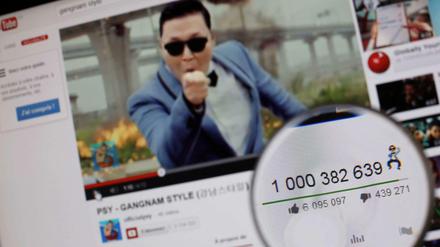 Mehr als eine Milliarde Klicks: So erfolgreich wie das "Gangnam Style"-Video war noch kein Clip bei Youtube.