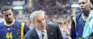 Ansprache ohne Wirkung. Gordon Herbert gelang es nicht, seinen Alba-Profis Härte beizubringen.