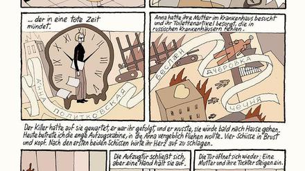 Erinnerung an Anna Politkowskaja: Igort rekonstruiert den Mord an der 2006 erschossenen Journalistin.
