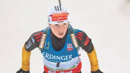 Schmerzlicher Ausfall. Andrea Henkel kann in Oberhof nicht starten. Foto: dpa