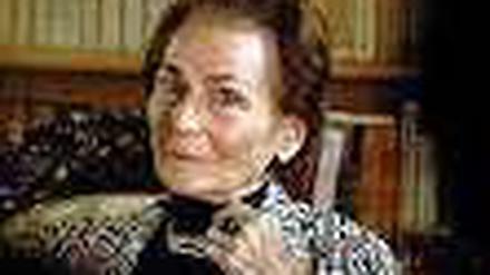 Rita Schober in ihrem Haus in Pankow-Niederschönhausen
