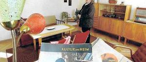 Umherspaziert in der Vergangenheit. Ein Museum und Dokumentationszentrum in Eisenhüttenstadt macht den Alltag in der DDR anschaulich. Doch nun ist kein Geld mehr da, um zu forschen und die Ausstellung weiterzuentwickeln. Foto: dapd
