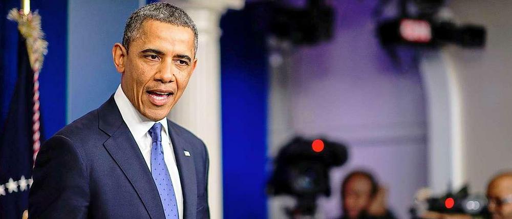 Kann er die Fiskalklippe noch umschiffen? US-Präsident Barack Obama