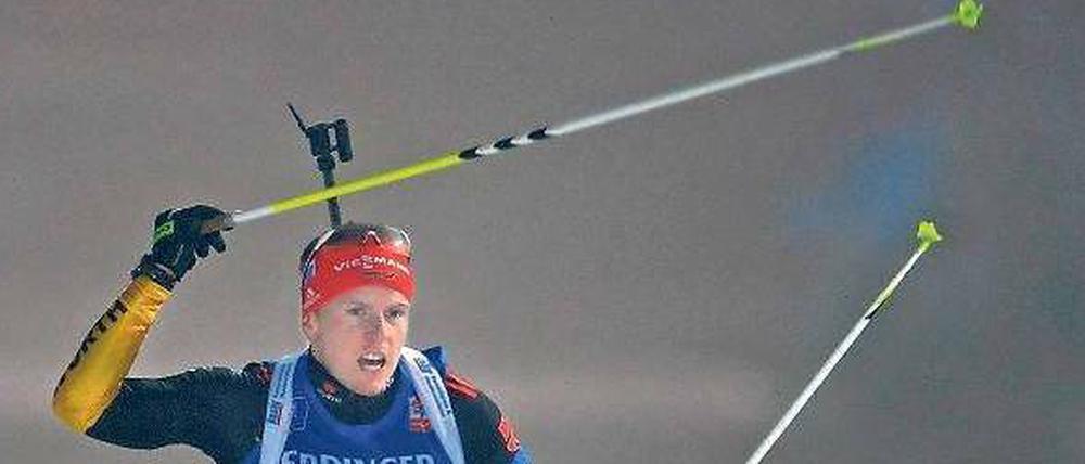 Viel Wirbel. Andreas Birnbacher will bei der WM unbedingt eine Medaille holen.