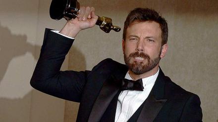 Ben Affleck hat Grund zur Freude: sein Thriller "Argo" hat die begehrte Trophäe in der Königsklasse "Bester Film" abräumen können. 