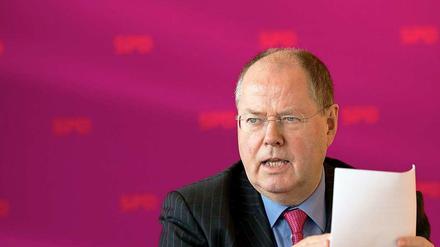 Peer Steinbrück ist nicht der einzige Grund dafür, dass es bei der SPD derzeit schlecht läuft.