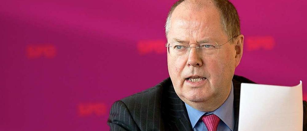 Peer Steinbrück ist nicht der einzige Grund dafür, dass es bei der SPD derzeit schlecht läuft.