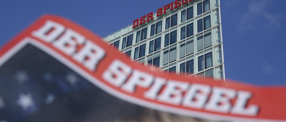 Der Spiegel in Hamburg.