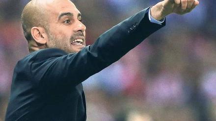 Wo will ich hin? Pep Guardiola, ehemaliger Erfolgstrainer des FC Barcelona, kann sich seinen künftigen Arbeitgeber quasi selbst aussuchen.Foto: dpa
