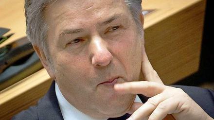 Das war ein harter Tag für Klaus Wowereit.