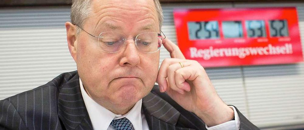 SPD-Kanzlerkandidat Peer Steinbrück