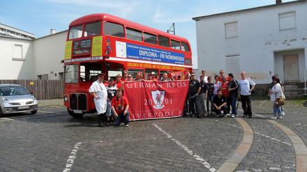 When the German Reds go marchin' in. Treffen zum 10-jährigen Bestehen in Leipzig (2011).