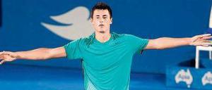 Plötzlich demütig? Bernard Tomic, Australiens Tennis-Hoffnung. 