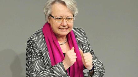 Annette Schavan zeigt sich kämpferisch.