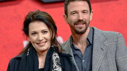 Iris Berben mit Sohn Oliver.