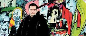 Über Bord. Lesebühnenautor Tilman Birr lebt in Friedrichshain. 