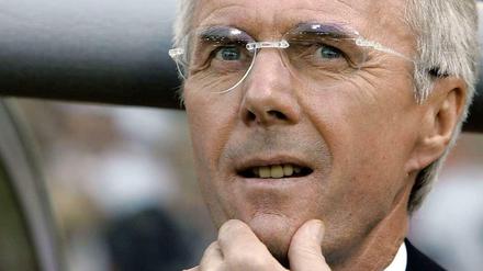 "Löwen? Zu gefährlich!" Sven-Göran Eriksson hat sich die Sache mit 1860 München noch einmal gut überlegt.